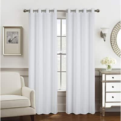 Gilbert Solid Single Grommet Curtain Panel - (1x) 54 x 84 in.