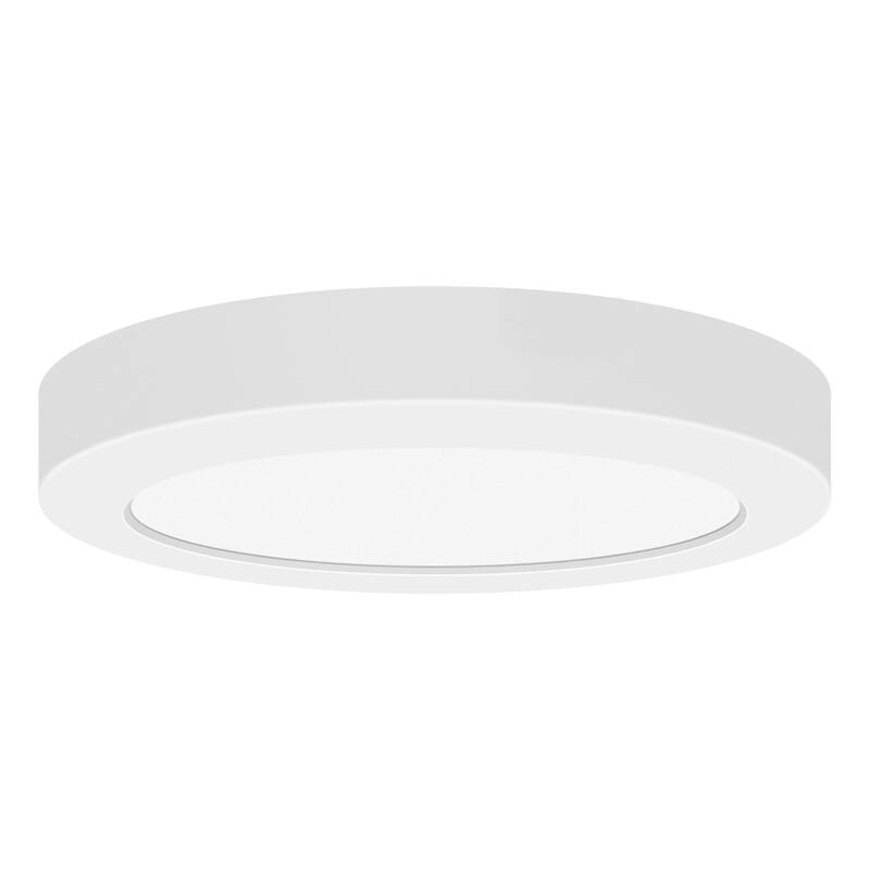 Access Lighting ModPLUS 9" Wide Dimmable LED Flush Mount Ceiling - White