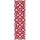 preview thumbnail 68 of 75, SAFAVIEH Handmade Four Seasons Cristine Floral Rug 2'3" x 8' Runner - Red/Ivory - Runner