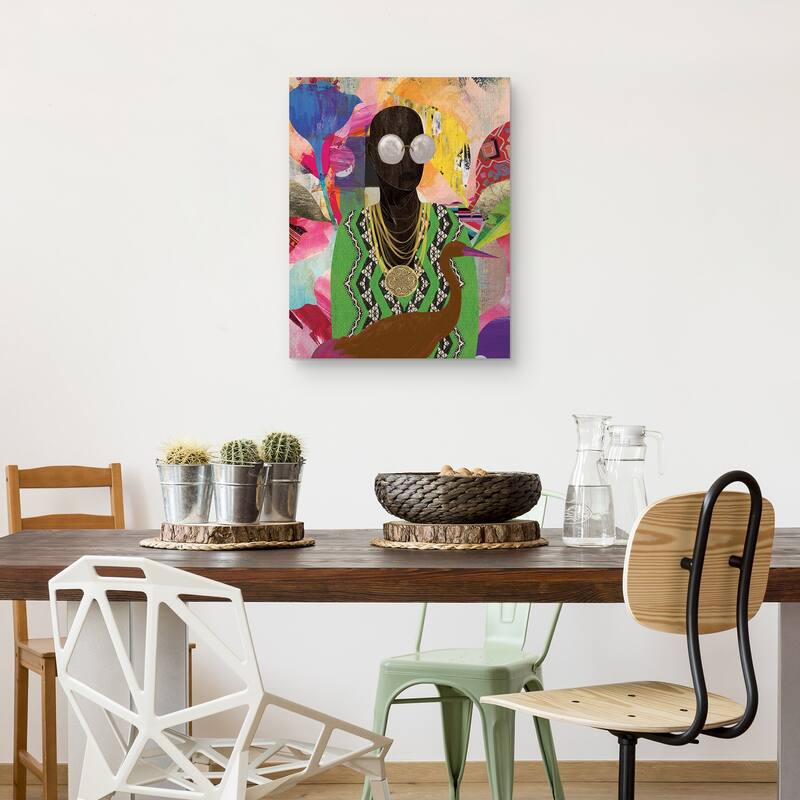 King Birdie I by Nikki Chu Canvas Art Print
