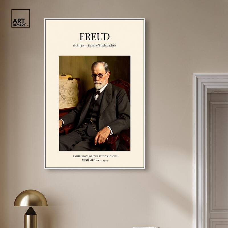 Father of Psychoanalysis Canvas by Art Remedy
