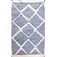 preview thumbnail 1 of 12, Tribal Moroccan Oriental Wool Area Rug Hand-knotted Decorative Carpet - 1'11" x 3'4"