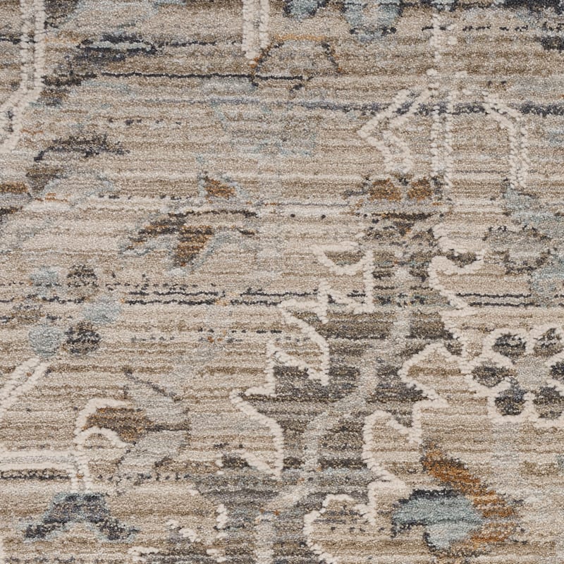 Nourison Nyle Vintage Persian Boho Area Rug - 2' 3" x 8' - Ivory Taupe - Runner