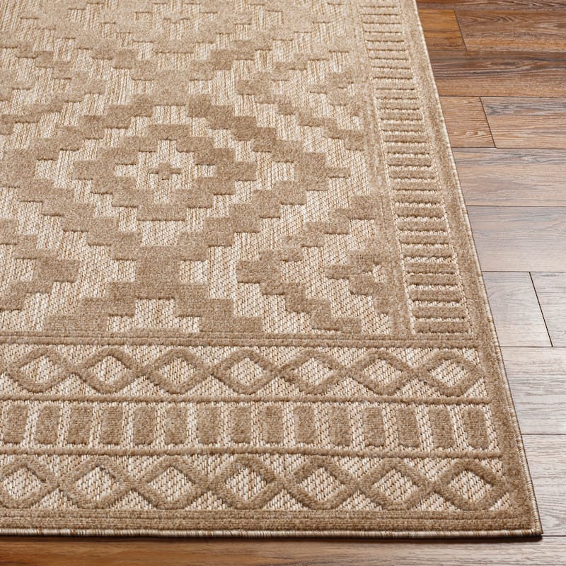 Livabliss San Diego Geometric Indoor/ Outdoor Area Rug