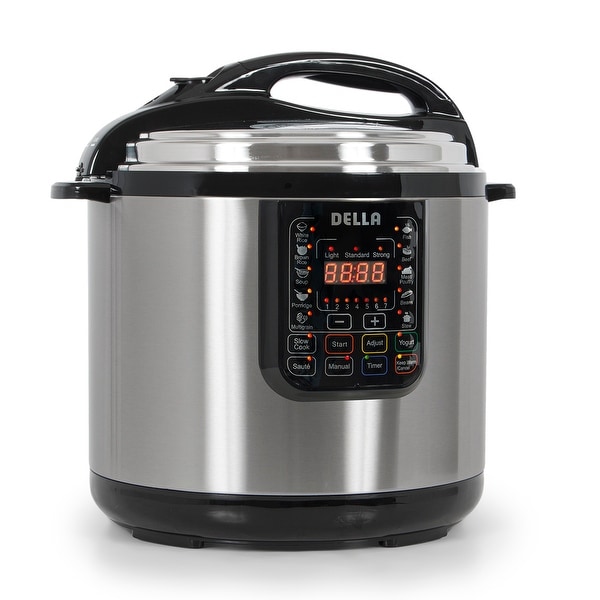 Shop Della 12 Quart 1600 Watt Electric Pressure Cooker Multi