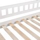 preview thumbnail 12 of 29, Twin Over Twin Bunk Bed with Two Drawers & Full-Length Guardrail, Solid Wood Bunk Bed Frame with Convertible Ladder and Slide