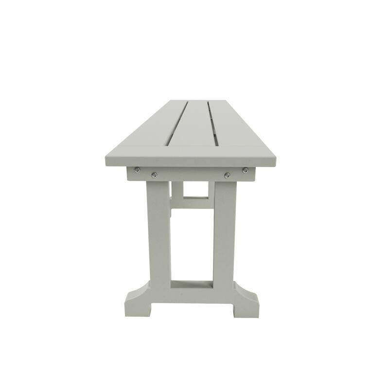 Laguna Hdpe All Weather Outdoor Patio 65" Bench
