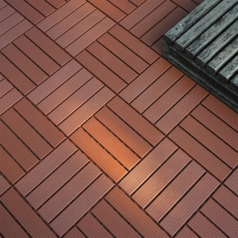 1 ft x 1 ft All-Weather Outdoor Deck Tiles Garage Floor Tiles(44-Pack)