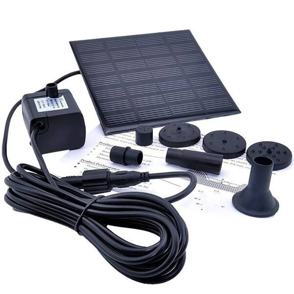1.4W 180L/H Solar Powered Water Fountain Garden Pool Pond Aquarium Water Pump UK 1.4W 180L/H Solar Powered Water Fountain Garden Pool Pond Aquarium Water Pump UK