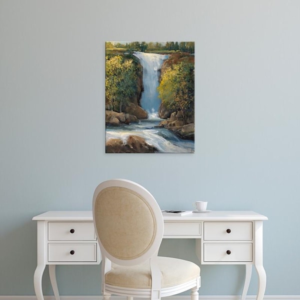 Easy Art Prints Tim OToole's 'Snow Melt I' Premium Canvas Art