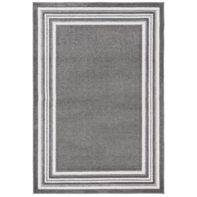 SAFAVIEH Cabana Ayfer Transitional Rug - 4' x 6' - Grey/Ivory