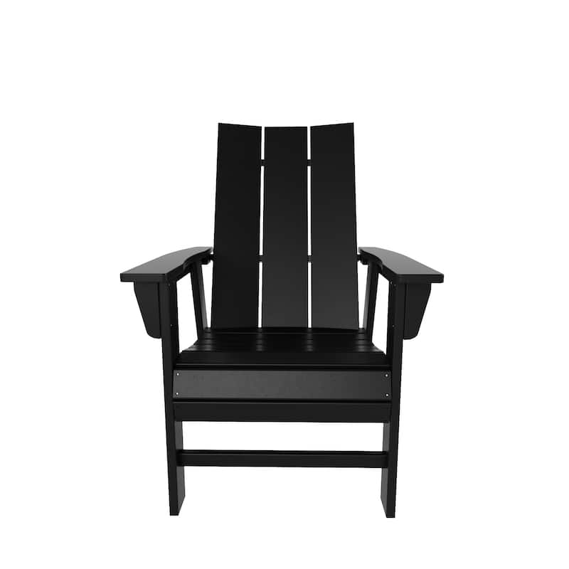 Shoreside 6-Piece Rectangular Poly Eco-Friendly All Weather Outdoor Dining Set with Bench