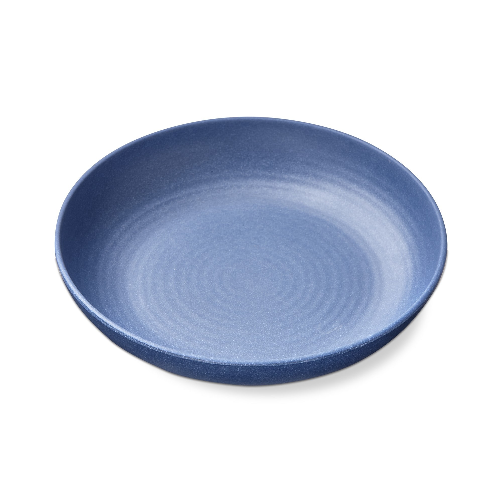 Denim Blue Brooklyn Melamine Brooklyn Melamine Plastic Dinning Butter/Bread Plate Dishwasher Safe Indoor/Outdoor 9.5x9.5 inch