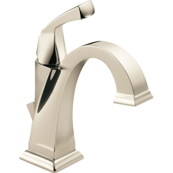 Delta 551-DST Dryden Single Hole Bathroom Faucet with Diamond Seal Technology