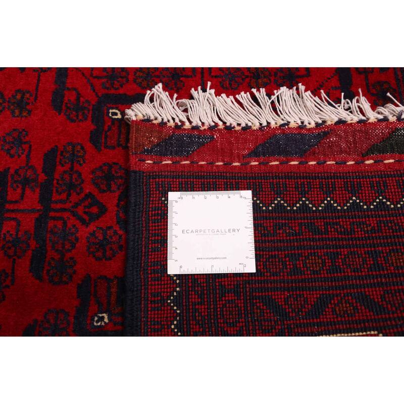 ECARPETGALLERY Hand-knotted Finest Khal Mohammadi Red Wool Rug - 6'8 x 10'2