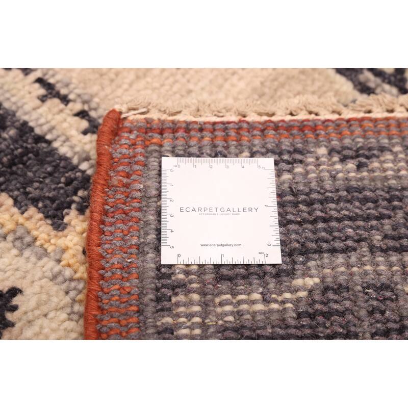 ECARPETGALLERY Hand-knotted Jules Serapi Dark Copper Wool Rug - 8'0 x 9'10