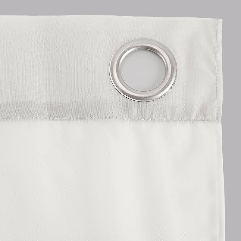 No. 918 Emily Voile Sheer Grommet Curtain Panel- Single Panel