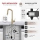 preview thumbnail 5 of 12, STYLISH Single Handle Touchless Pull Down Kitchen Faucet