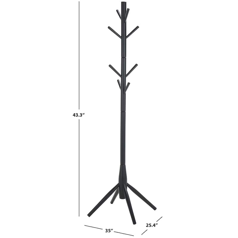 SAFAVIEH Home Sergius Coat Stand - 18"W x 18"D x 71"H