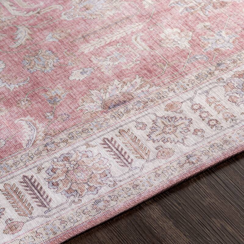 Livabliss Traditional Iris Medallion Area Rug