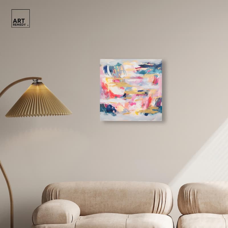 Balipink III Canvas by Art Remedy, Gallery Wrapped