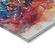 preview thumbnail 5 of 16, Machine Washable Indoor/ Outdoor Abstract Christmas Tree Chantille Rug