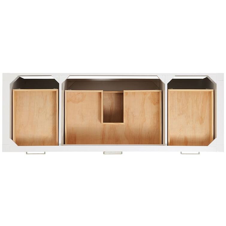 Ariel H061SCWRVO Bristol 61" Free Standing Single Rectangular Basin
