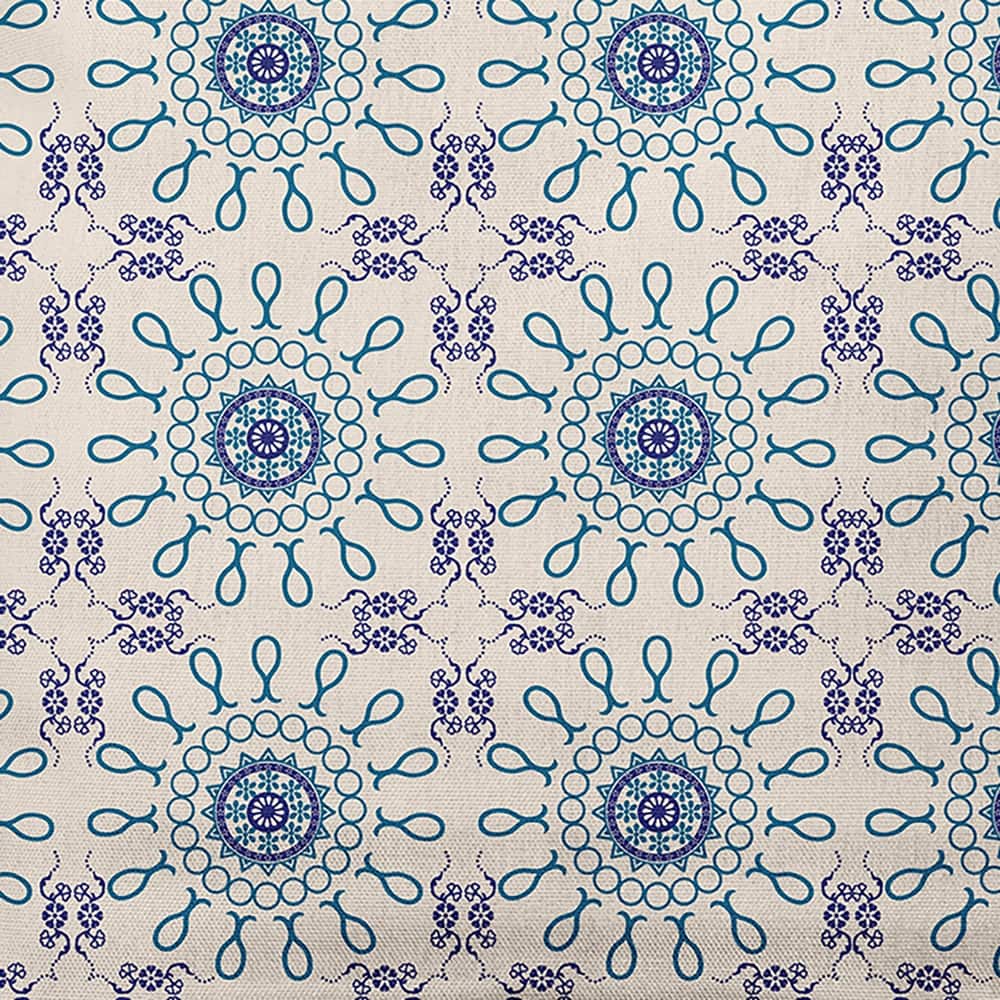 Sun Tile Decorative Throw Pillow