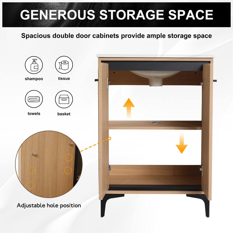 Bathroom Vanity Base with basin