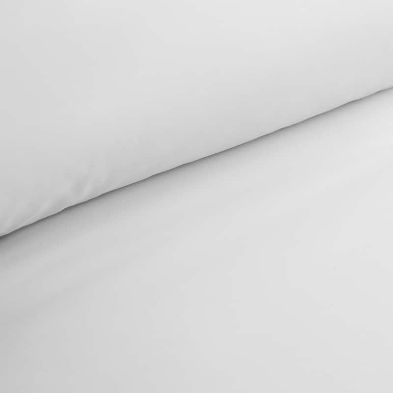 3PC Reversible Percale Cotton Solid Pattern Comforter Set - Boutique Living