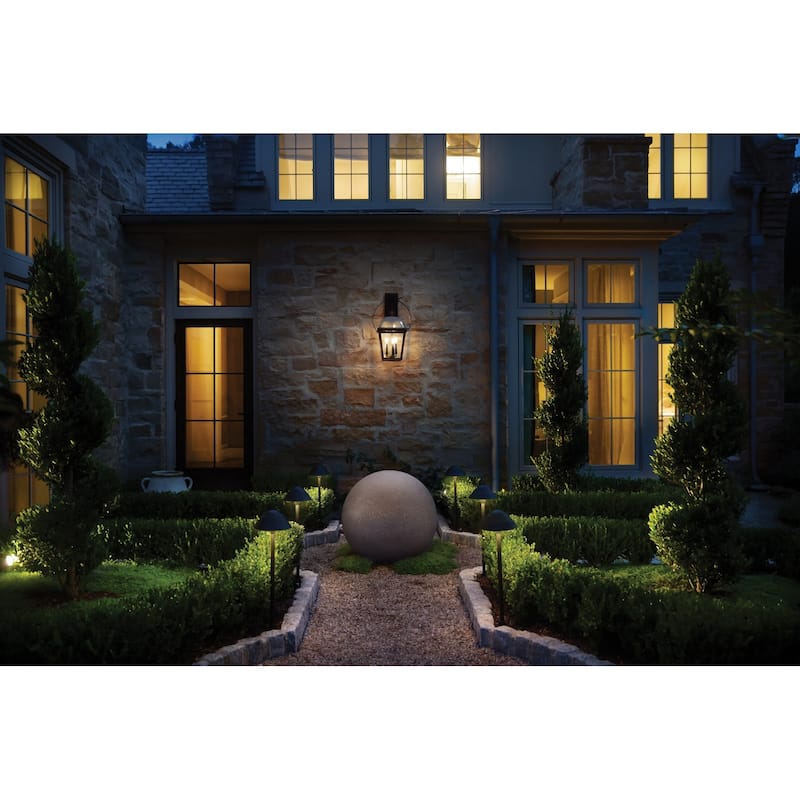Hinkley Lighting Nouvelle 3 Light 31" Tall Outdoor Wall Sconce