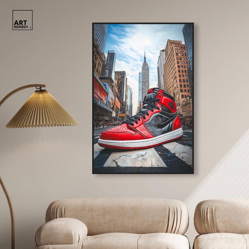 Sneaker of New York Canvas by Art Remedy