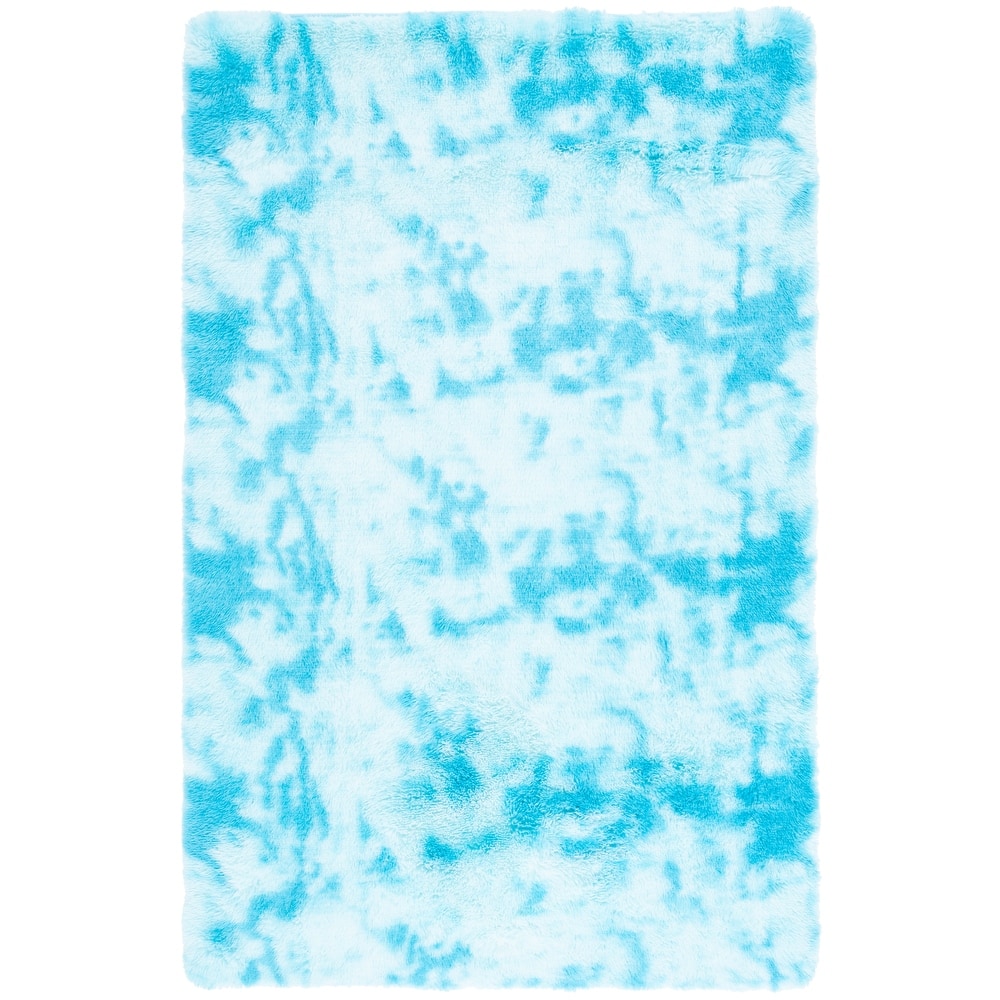 SAFAVIEH Rainbow Shag Didy Shag Rug