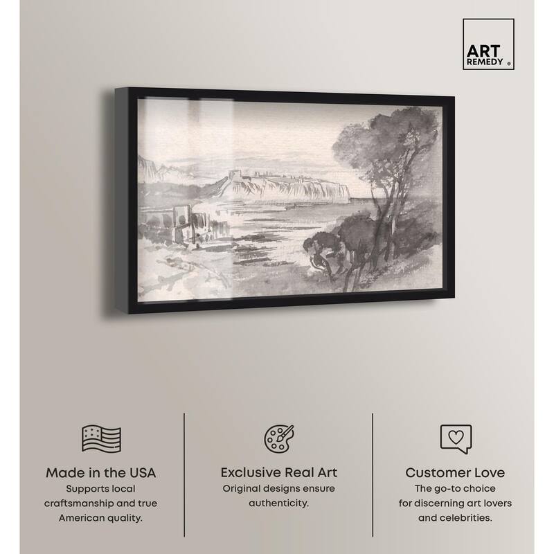 View across a Monaco Shadowbox by Art Remedy
