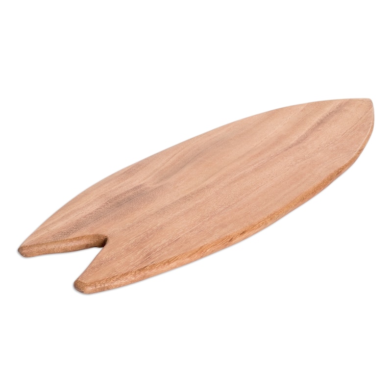Novica Handmade Delicious Coasts Wood Cheese Board