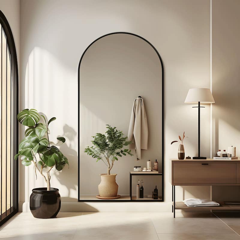 Arched Mirror Modern Full-length Mirror Floor Mirror - 71*38