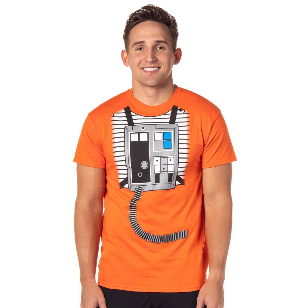 Star Wars Mens' Luke Skywalker X-Wing Pilot Suit T-Shirt