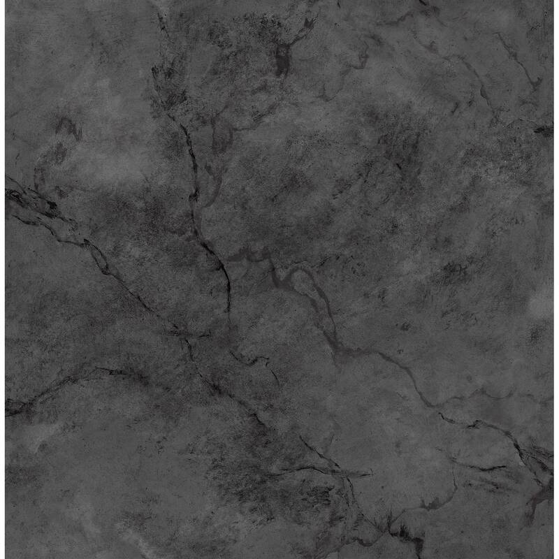 NuWallpaper Black Hayden Peel and Stick Wallpaper