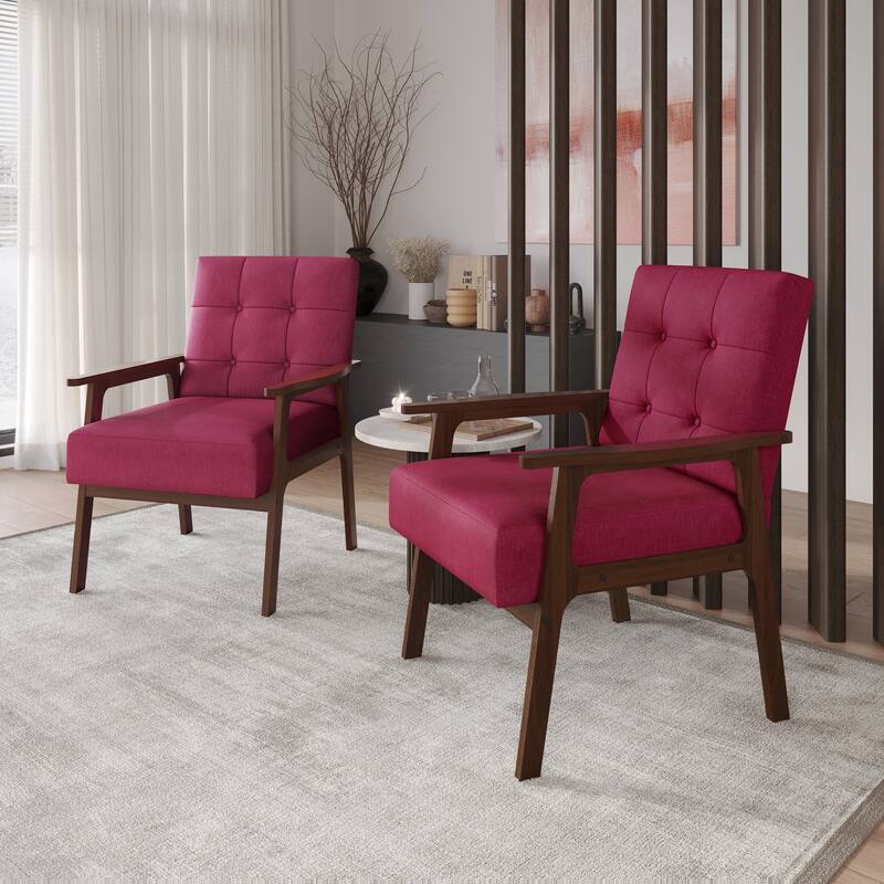 CraftPorch Modern 2- Pieces Accent Chairs