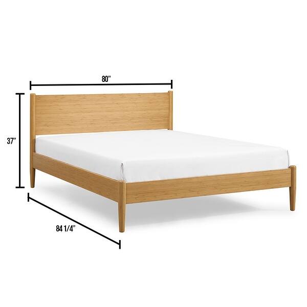 Ria Eastern King Platform Bed, Caramelized On Sale Bed Bath & Beyond 31895410
