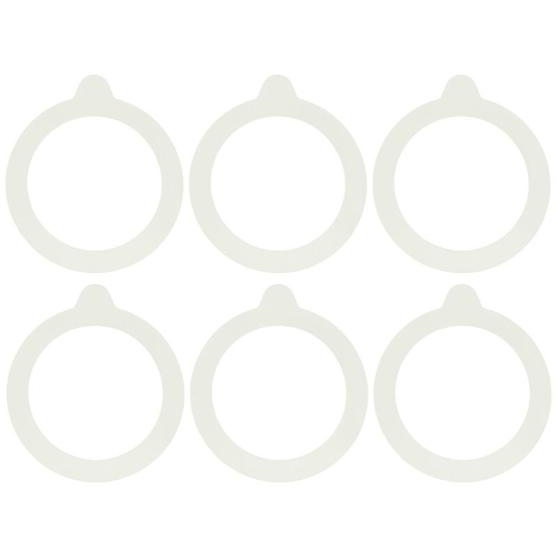 Bormioli Rocco Set of 6 Fido Jar Gaskets - 3.5 in - 3.5 in