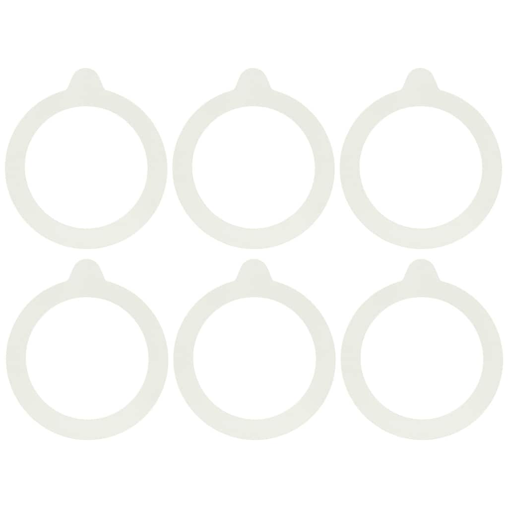 Bormioli Rocco Set of 6 Fido Jar Gaskets - 3.5 in