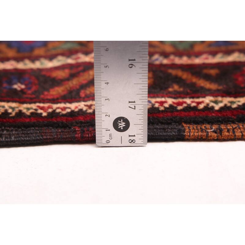 ECARPETGALLERY Hand-knotted Teimani Black Wool Rug - 4'0 x 6'10