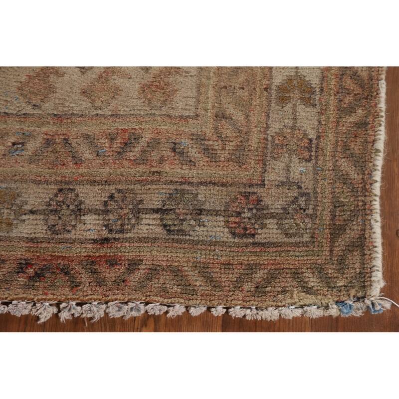 Geometric Botemir Persian Accent Rug Handmade Wool Carpet - 3'4"x 4'10"