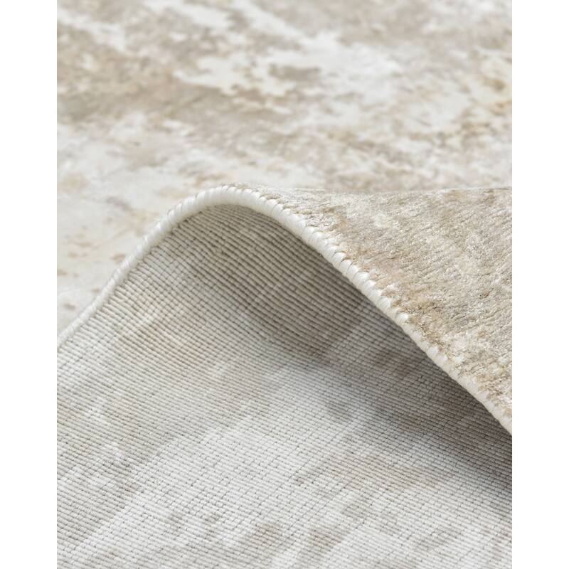 Overton Handmade Modern Contemporary Abstract Area Rug