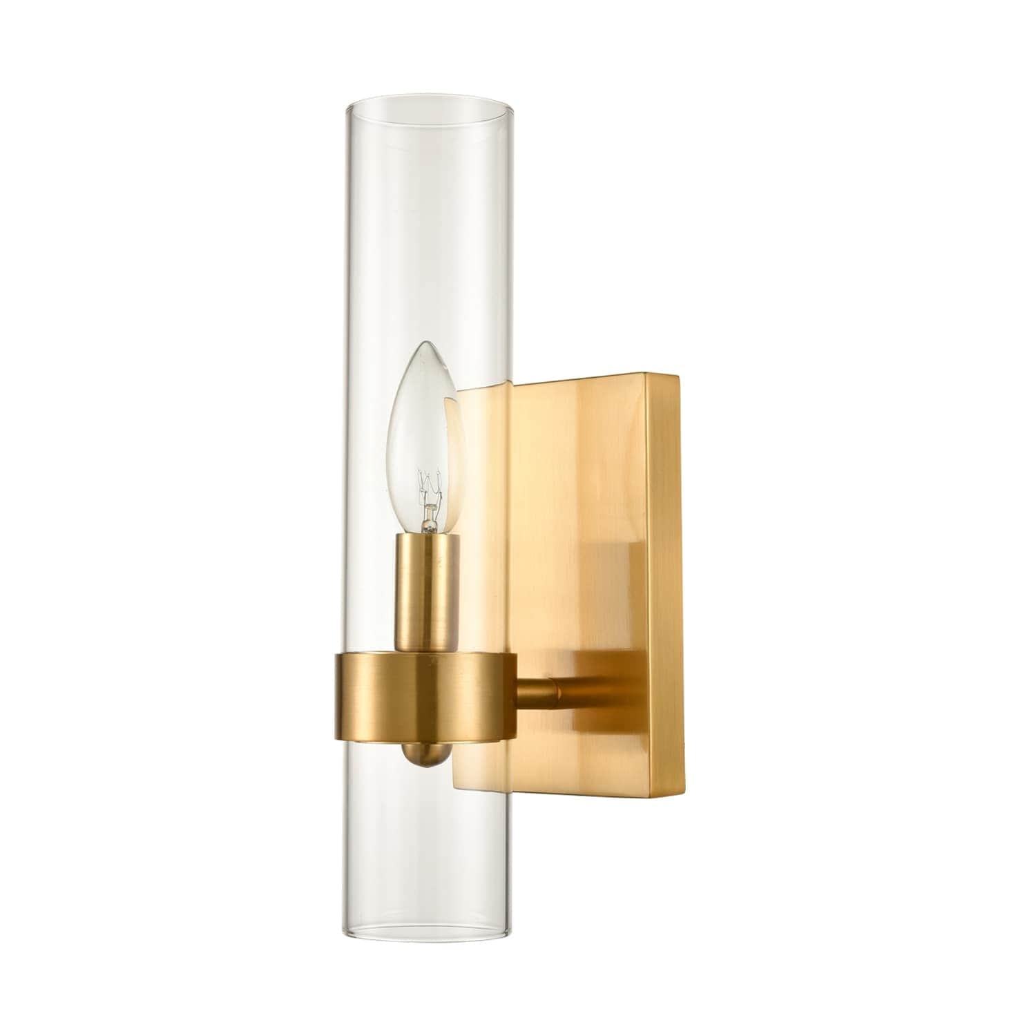 Ufa Modern Wall Sconce Glass Shade 1-Light