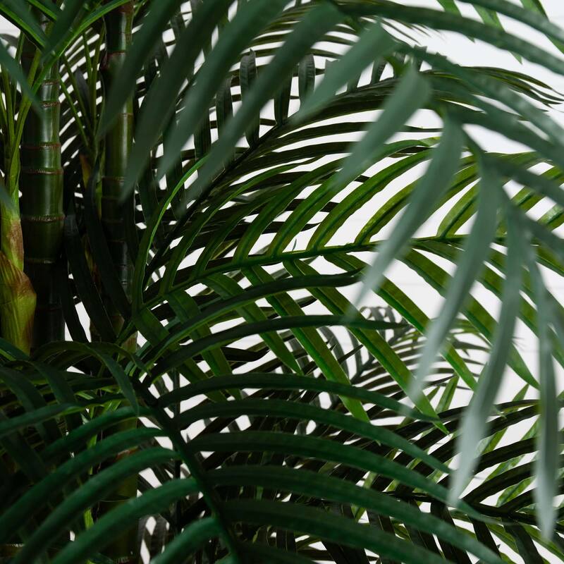 9' UV Resistant Artificial Areca Palm Tree (Indoor/Outdoor) - Green