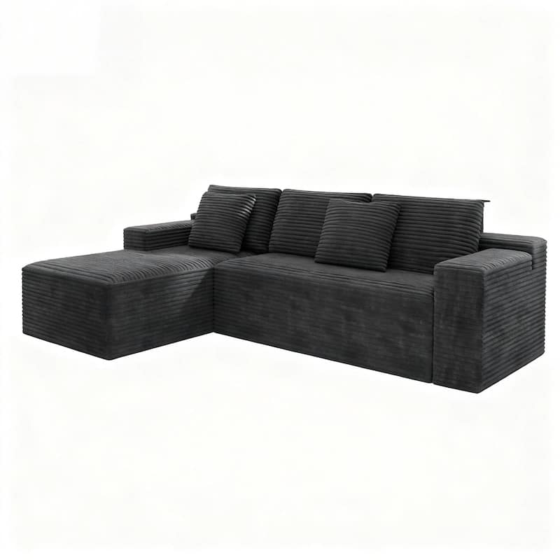 Modular Sectional Sofa Seat,Upholstered Compressed Couch