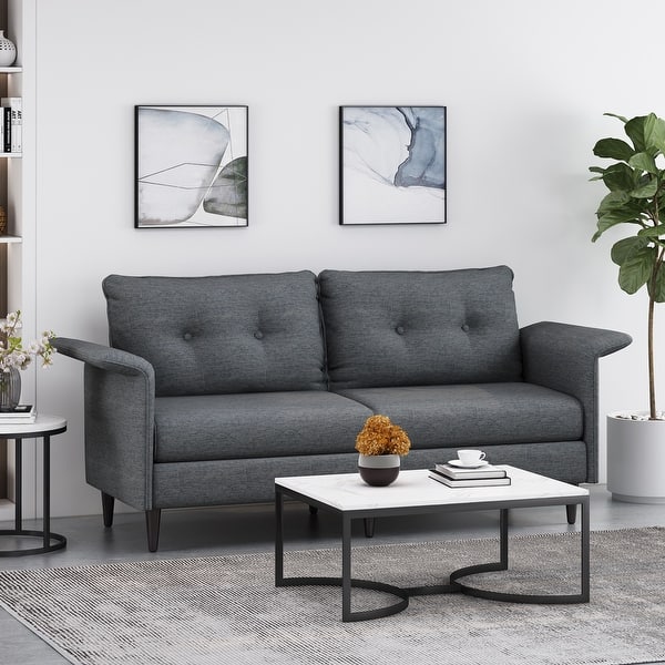 slide 1 of 20, Resaca Tufted Minimalist Modern Sofa by Christopher Knight Home