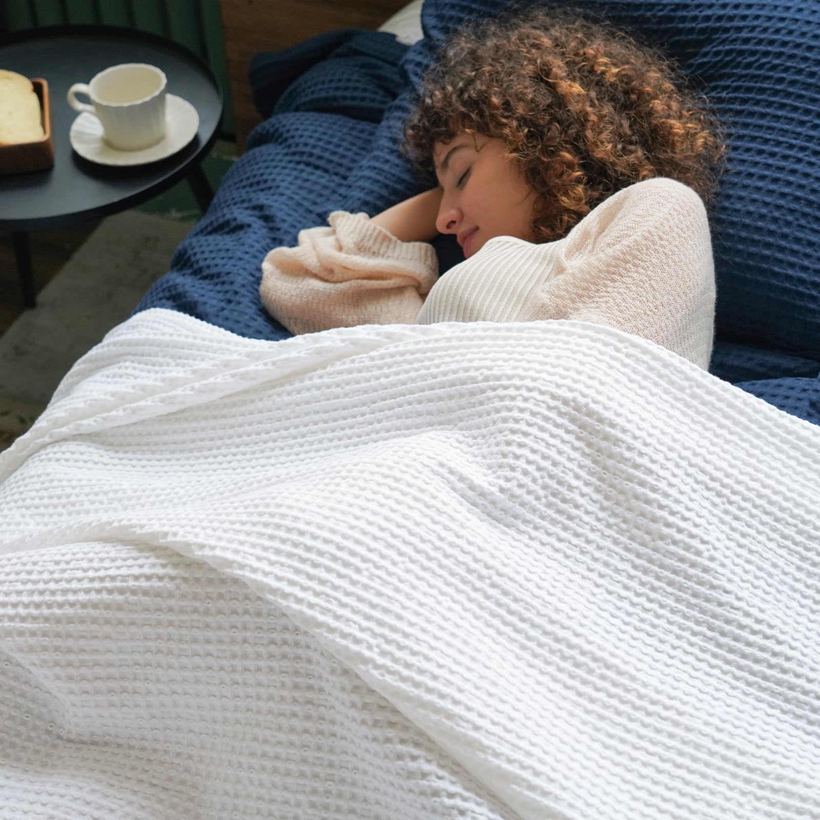 Soft cotton blankets for summer hot sale